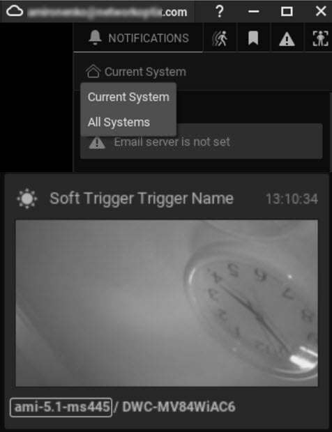 Cross System Notifications