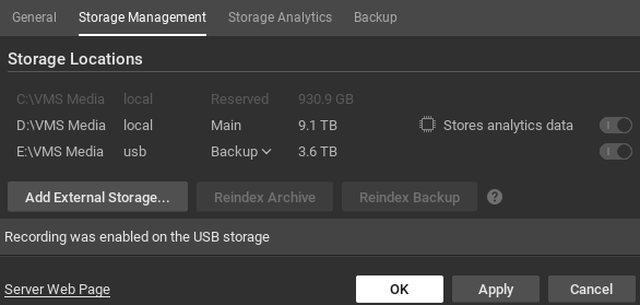 Obtaining and Configuring Media Server's Additional Settings (Admin Only) - 1